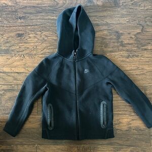 Nike Tech Black Full-Zip Hoodie Youth XL